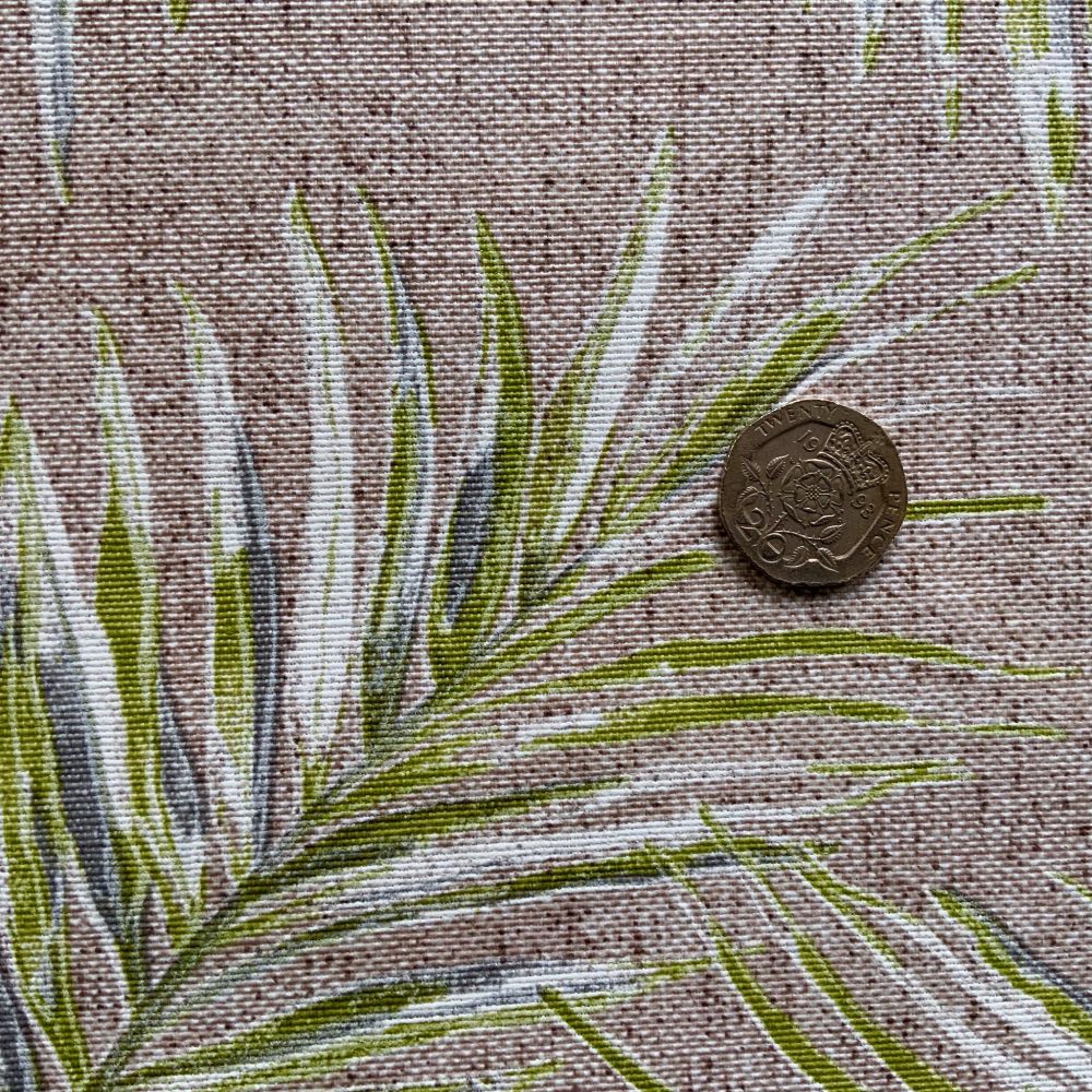 Oasis Extra Wide Oilcloth in Beige
